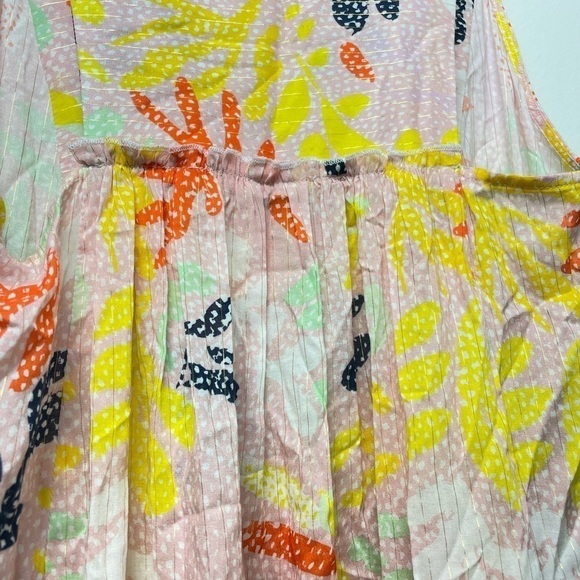 Lemlem NWOT Reef Bib Dress Multi Pink size small - Picture 10 of 13